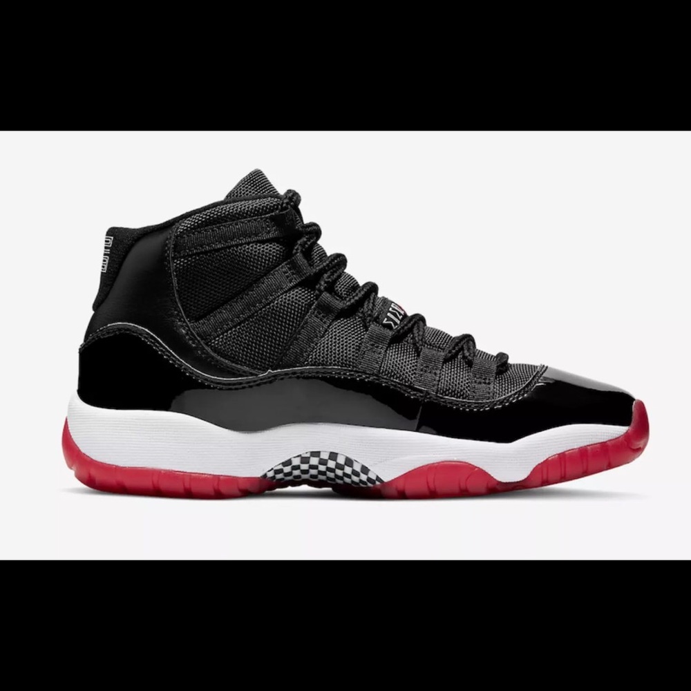 2019 NWR Jordan 11 (Black/Red) Sz, 5Y = 6.5W